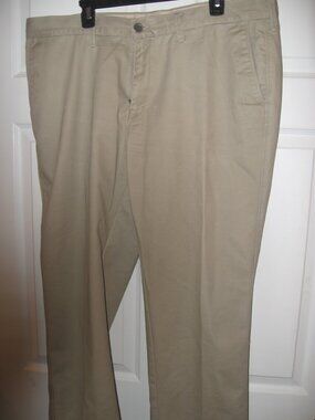 Haggar Life Khaki Pants Men's 40 x 30 Beige LK